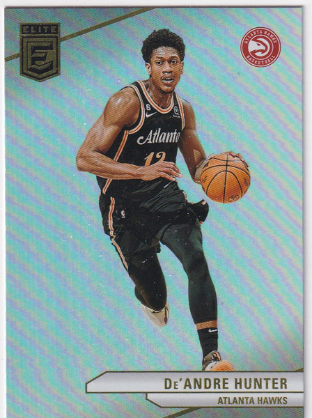 2023-24 DONRUSS ELITE #157 DEANDRE HUNTER HOLO- ATLANTA HAWKS