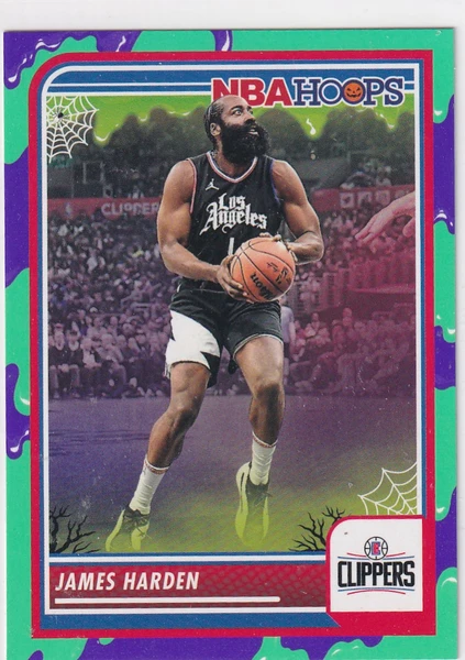 2023-24 HAUNTED HOOPS #77 JAMES HARDEN SLIME- LOS ANGELES CLIPPERS