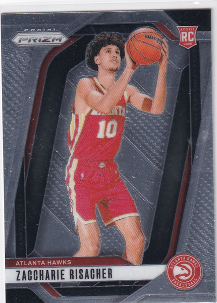 2024-25 PRIZM #265 ZACCHARIE RISACHER- ATLANTA HAWKS