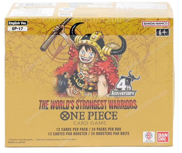 One Piece The World's Strongest Warriors Booster Box
