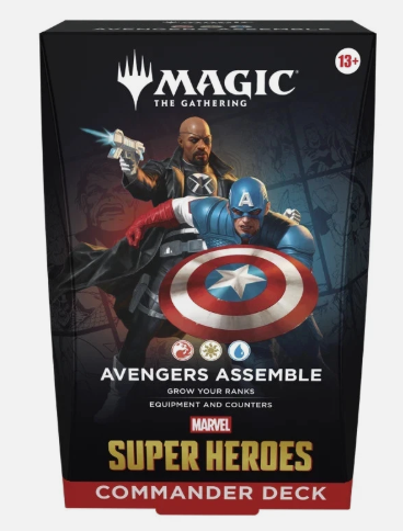 Magic The Gathering: - Marvel Super Heroes Avengers Assemble Commander Box