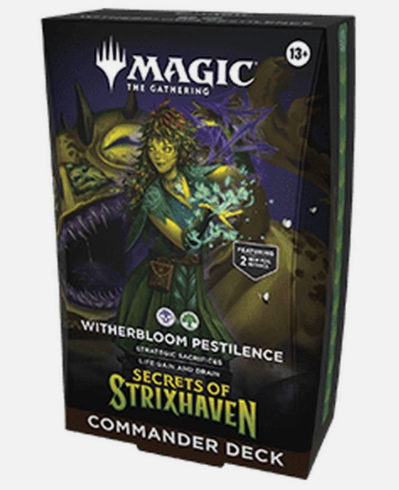 Magic the Gathering Secrets of Strixhaven Commander Deck : Witherbloom Pestilence