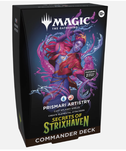 Magic the Gathering Secrets of Strixhaven Commander Deck : Prismari Artistry