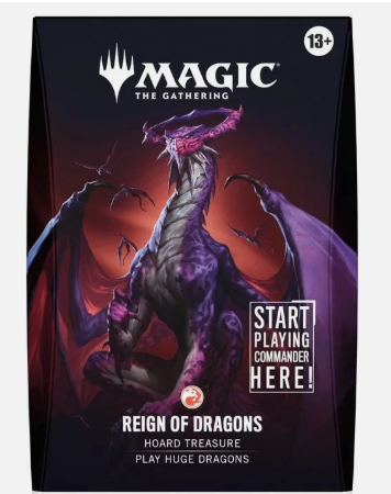 Magic The Gathering: - Foundations Reign Of Dragons Commander Deck