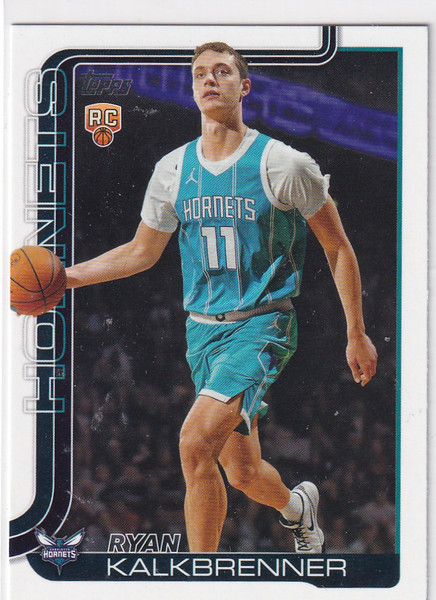 2025 TOPPS #234 RYAN KALKBRENNER- CHARLOTTE HORNETS
