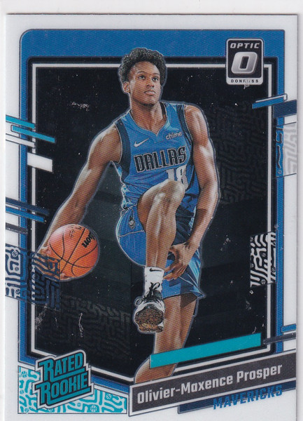 2023-24 DONRUSS OPTIC #202 OLIVIER MAXENCE PROSPER- DALLAS MAVERICKS