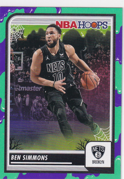2023-24 HAUNTED HOOPS #185 BEN SIMMONS SLIME- BROOKLYN NETS