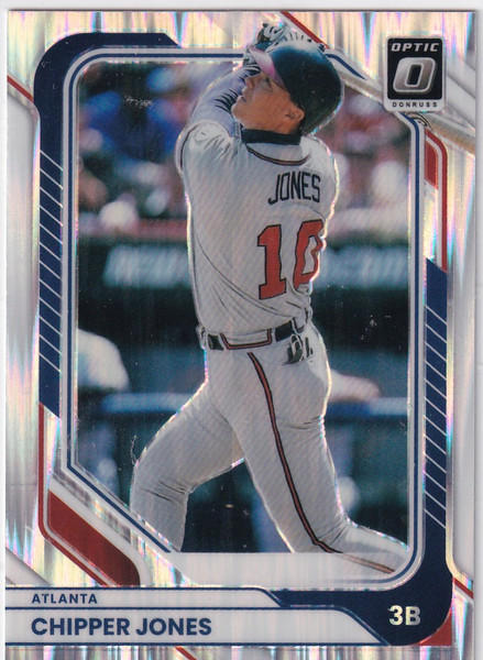 2026 DONRUSS #85 CHIPPER JONES FLASH- ATLANTA BRAVES
