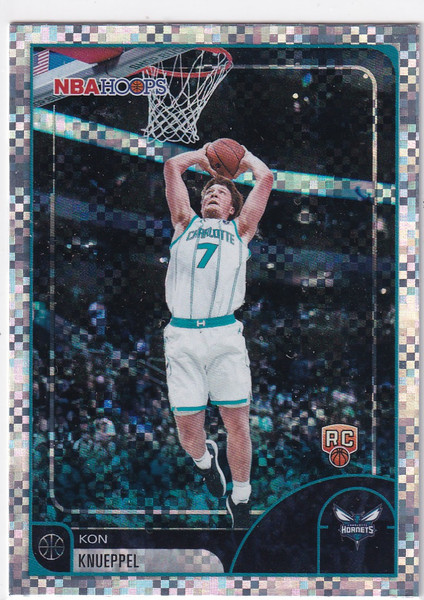 2026 NBA HOOPS #67 KON KNUEPPEL PIXEL BURST- CHARLOTTE HORNETS