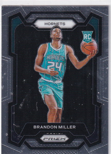 2023-24 PRIZM #152 BRANDON MILLER- CHARLOTTE HORNETS