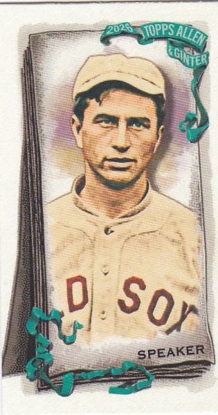 2026 Topps Allen & Ginter MINI #112 Tris Speaker Boston Red Sox