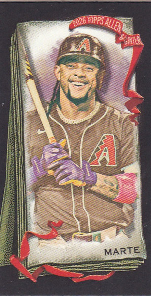 2026 Topps Allen & Ginter BLACK MINI #264 Ketel Marte Arizona Diamondbacks