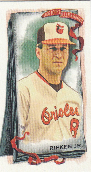 2026 Topps Allen & Ginter MINI #96 Cal Ripken Jr Baltimore Orioles