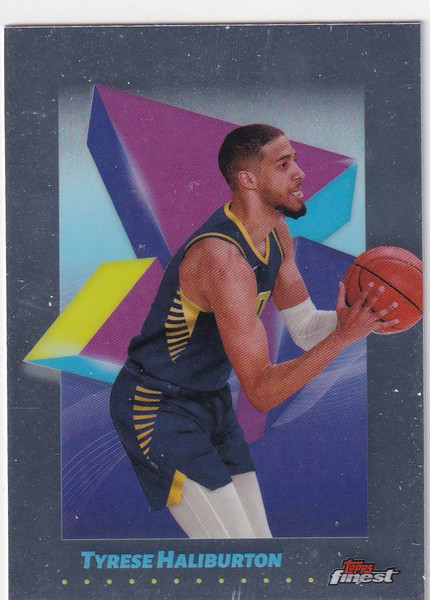 2025 TOPPS FINEST #38 TYRESE HALIBURTON- INDIANA PACERS