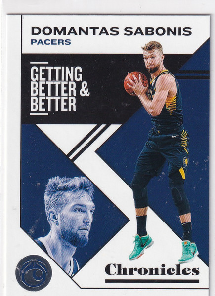 2019-20 CHRONICALS #41 DOMANTAS SABONIS GETTING BETTER- INDIANA PACERS