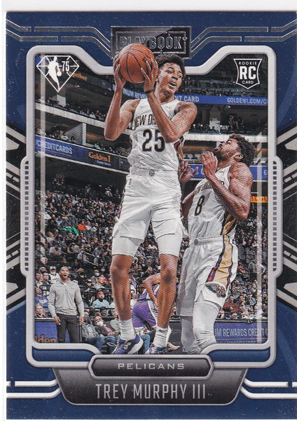 2021-22 CHRONICALS PLAYBOOK #276 TREY MURPHY 75 YEARS- NEW ORLEANS PELICANS