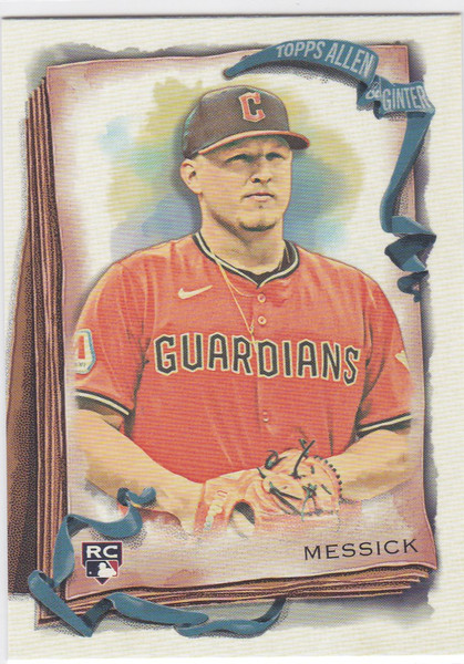 2026 Topps Allen & Ginter #48 Parker Messick RC Cleveland Guardians
