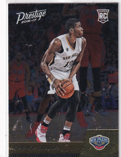 2016-17 PRESTIGE #180 CHEICK DIALLO- NEW ORLEANS PELICANS