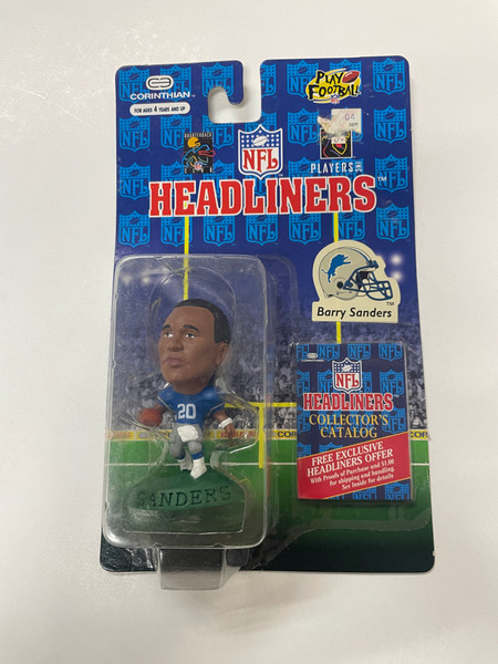 1996 NFL Headliners  Barry Sanders Detroit Lions