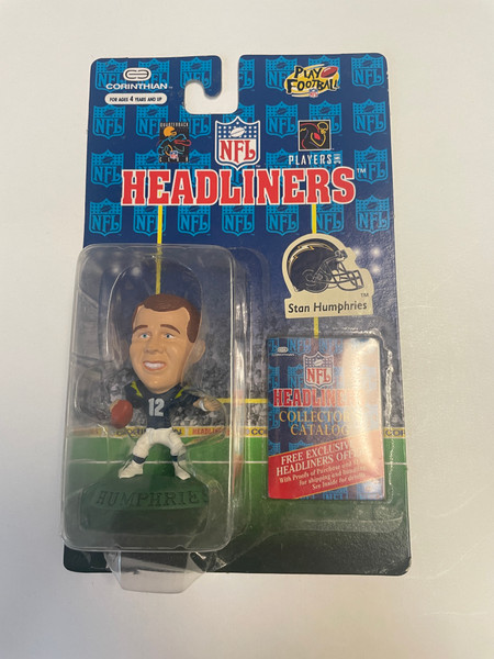 1996 NFL Headliners Stan Humphries San Diego Chargers