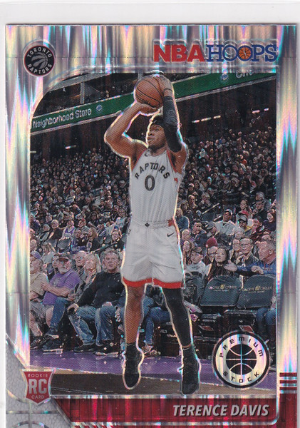 2019-20 PREMIUM STOCK #257 TERENCE DAVIS SHOCK- TORONTO RAPTORS