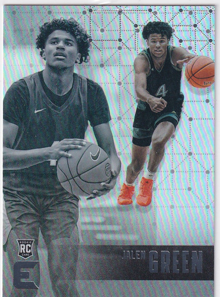 2021 CHRONICALS ESSENTIALS DRAFT #104 JALEN GREEN HOLO- HOUSTON ROCKETS