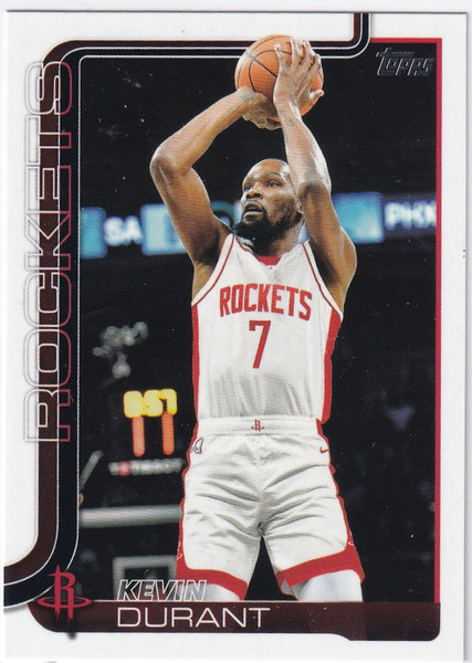 2025 TOPPS #157 KEVIN DURANT- HOUSTON ROCKETS