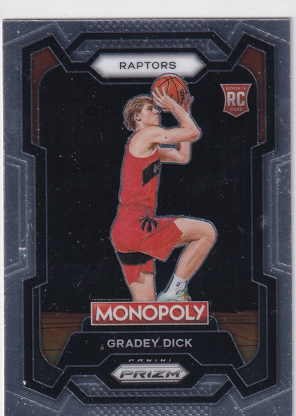 2023-24 PRIZM #84 GRADEY DICK MONOPOLY- TORONTO RAPTORS
