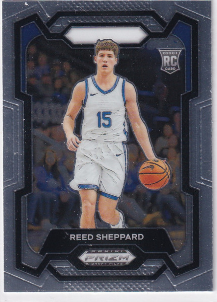 2024 PRIZM DRAFT #21 REED SHEPPARD- HOUSTON ROCKETS
