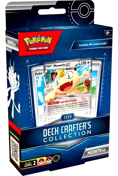 Pokemon Deck Crafter's Collection - Meowth Ex