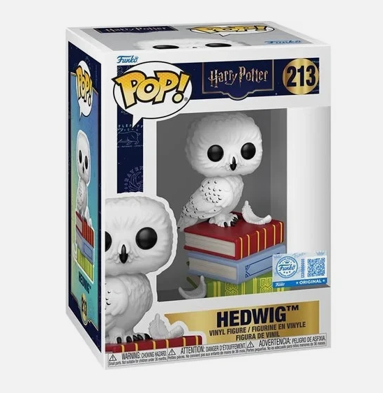Funko POP! Harry Potter: Hedwig on Books Special Edition #213