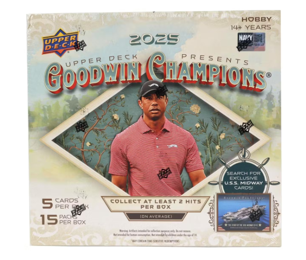2025 Upper Deck Goodwin Champions Hobby Box