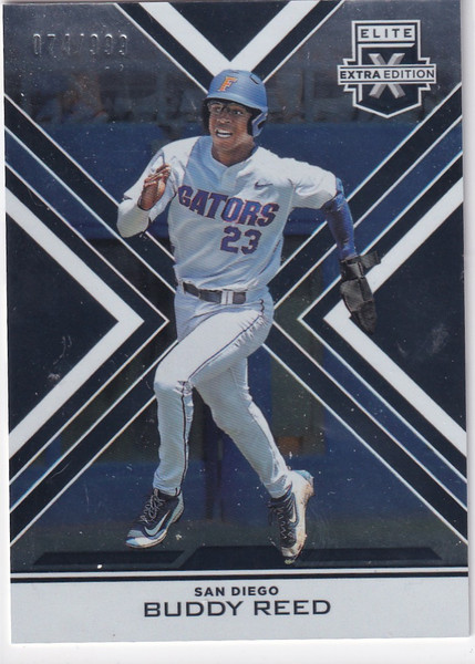 2016 ELITE EXTRA EDITION #48 BUDDY REED /999- SAN DIEGO PADRES