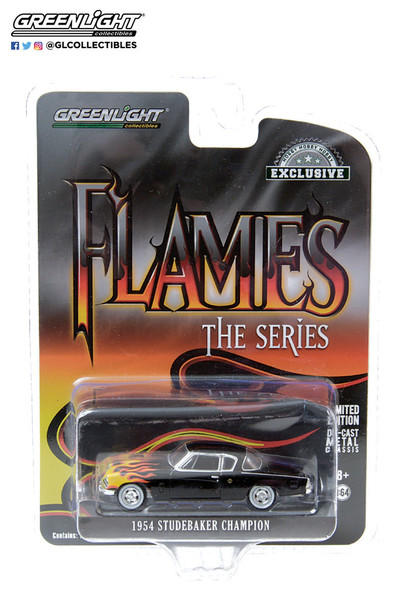 Greenlight 1:64 Flames The Series 1954 Studebaker Champion Hobby Exclusive