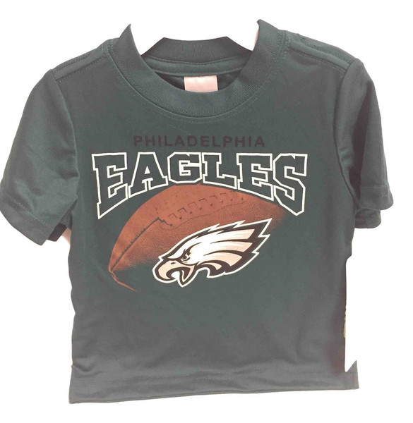 NFL Kids Short Sleeve Football Logo Tee T-Shirt Philadelphia Eagles