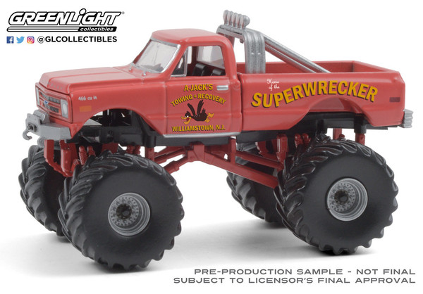 Greenlight 1:64 Kings of Crunch Sr 8 1968 Chevrolet K-10 Super Wrecker