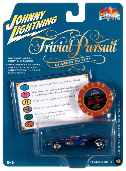 Johnny Lightning JLPC003 Pop Culture Johnny Lightning Special Trivial Pursuit