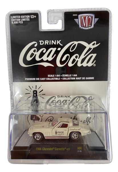 M2 Machines Coca-Cola Release A08 1966 Chevrolet Corvette 427