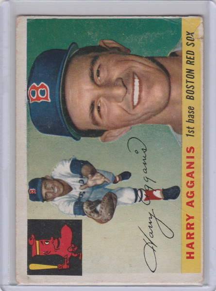 1955 Topps #152 Harry Agganis Boston Red Sox VGEX
