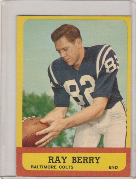 1963 Topps #4 Ray Berry Baltimore Colts EXMT