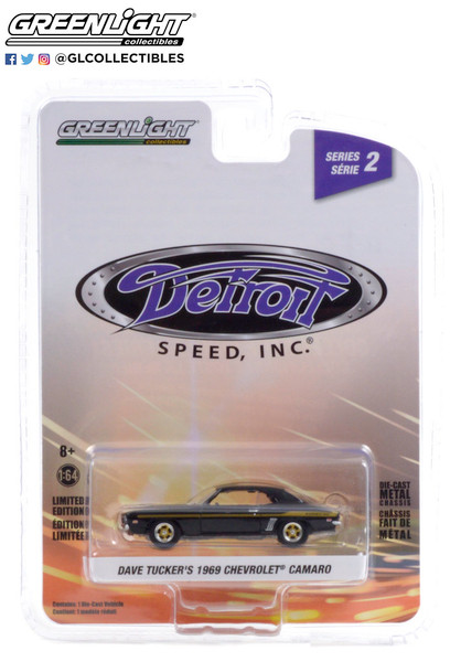 Greenlight 1:64 Detroit Speed Inc SR 2 Dave Tuckers 1969 Chevrolet Yenko Camaro