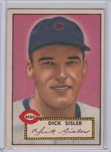 1952 Topps #113 Dick Sisler Cincinnati Reds EX