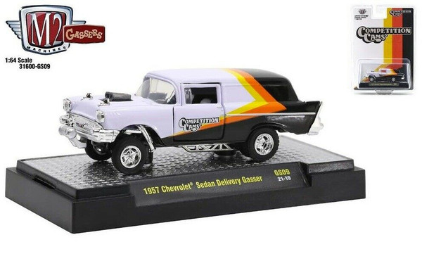 M2 Machines 1:64 1957 Chevrolet Sedan Delivery Gasser Release GS09