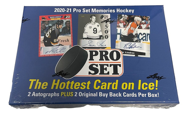 2020-21 LEAF PRO SET MEMORIES HOCKEY BOX