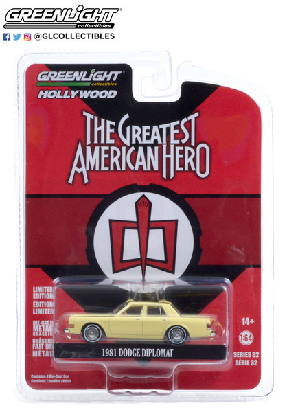 Greenlight 1:64 Hollywood Series 32 1981 Dodge Diplomat Greatest American Hero