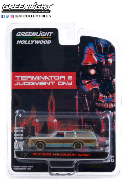 Greenlight 1:64 Hollywood Series 32 1979 Ford LTD Country Squire Terminator 2