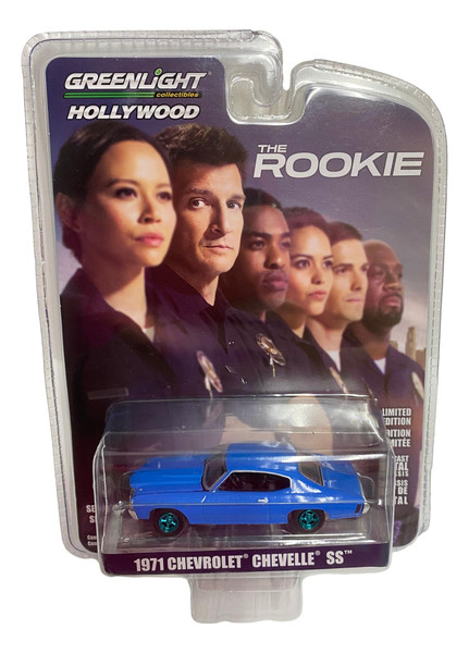 Greenlight 1:64 Hollywood Series 32 1971 Chevrolet Chevelle SS The Rookie CHASE