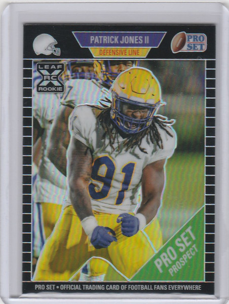 2021 Proset Metal Patrick Jones II Black 29/30 Minesota Vikings