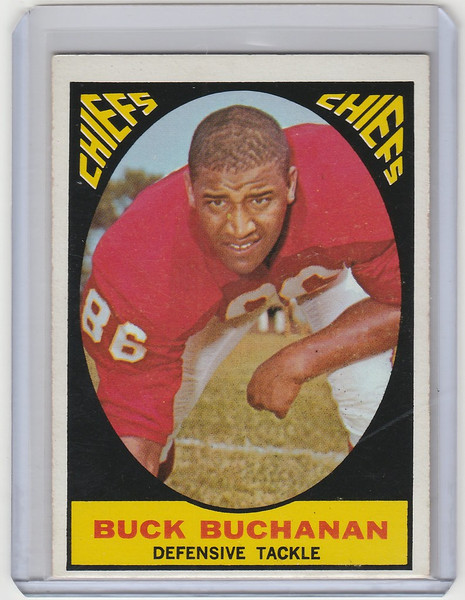 1967 Topps #71 Buck Buchanan Kansas City Chiefs EXMT