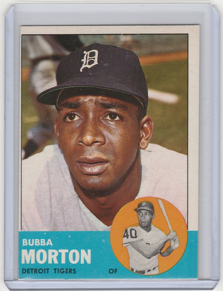 1963 Topps #164 Bubba Morton Detroit Tigers EXMT